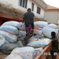 Politie Ghana rekent wiet in... zakken
