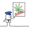 Huis politieman Noord-Nederland tjokvol wietplanten!
