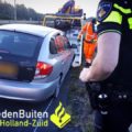 Papendrechter rijdt 'stronken' op A15, zonder banden!