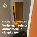 Spookwoning Amstelveen blijkt verborgen wiethok in slaapkamer